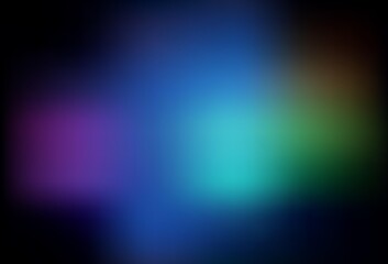 Dark Multicolor vector glossy abstract layout.