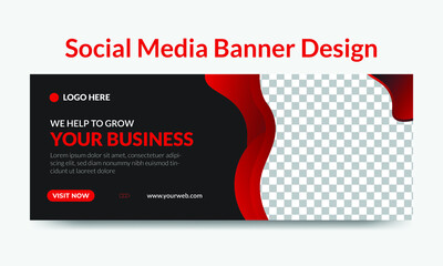 corporate business social media banner template design