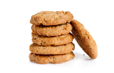 Cookies isolated on a white background