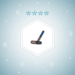 hockey vector icons modern