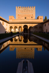 Fototapeta premium Alhambra, UNESCO World Heritage Site. Granada City. Andalusia, Southern Spain Europe