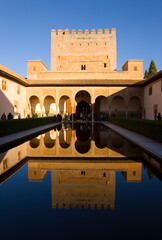 Fototapeta premium Alhambra, UNESCO World Heritage Site. Granada City. Andalusia, Southern Spain Europe