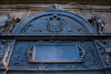 Alhambra, UNESCO World Heritage Site. Granada City. Andalusia, Southern Spain Europe