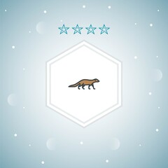 mongoose vector icons moderns