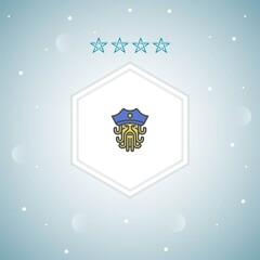 octopus vector icons moderns