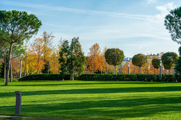  "Krasnodar" park  in Krasnodar :    Autumn  begining