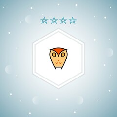 owl_  vector icons moderns