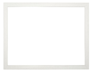 Obraz premium Wooden picture frame, with clipping path.