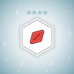 wine gum vector icons modern