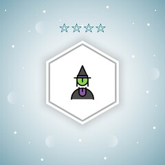 witch   vector icons modern