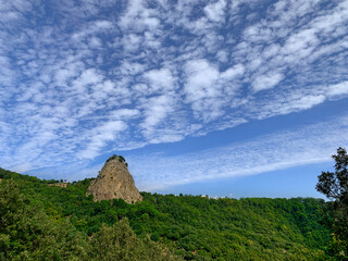 Panorama of the mountains of the Aspromonte National Park.