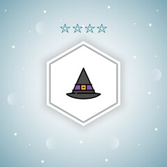 witch_  vector icons modern