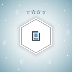 wmv vector icons modern