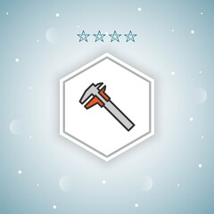 wrench vector icons modern