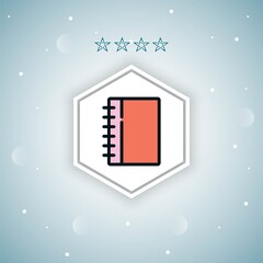 writer vector icons modern