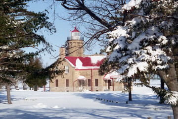 Great Lakes Lighthouses, Macinaw City, Michigan