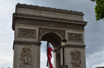 Fototapeta na wymiar arc de triomphe city Paris