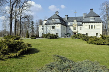 Fototapeta Palace in Miłków, Poland obraz