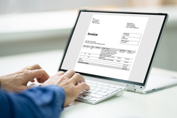 Digital Invoice Business Bill Payment
