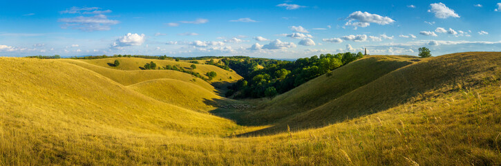 Obraz premium Grassy Hills