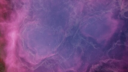nebula gas cloud in deep outer space, Science fiction illustrarion, colorful space background with stars 3d render
