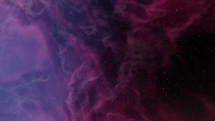 nebula gas cloud in deep outer space, Science fiction illustrarion, colorful space background with stars 3d render
