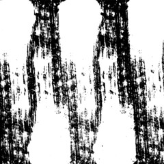Rough black and white texture vector. Distressed overlay texture. Grunge background. Abstract textured effect. Vector Illustration. Black isolated on white background. EPS10