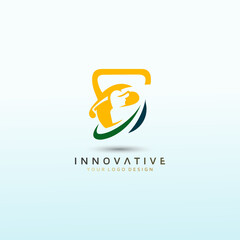 Golf fitness logo design, dumbbell icon, Fitness Logo Images, Stock Photos & Vectors