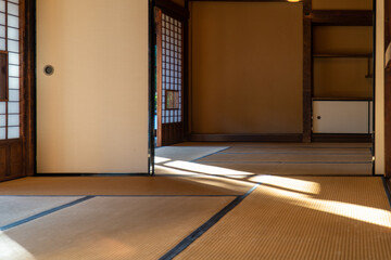 和室の畳と障子