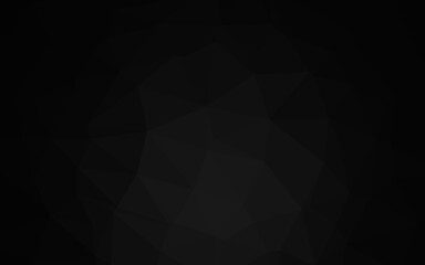 Dark Silver, Gray vector low poly texture.