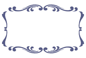 ビンテージ、アンティークな装飾フレーム。ベクター素材
