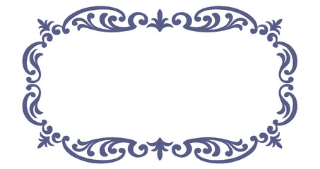 ビンテージ、アンティークな装飾フレーム。ベクター素材