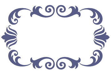 ビンテージ、アンティークな装飾フレーム。ベクター素材