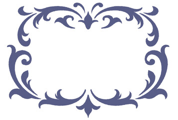 ビンテージ、アンティークな装飾フレーム。ベクター素材