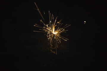 fireworks in the sky