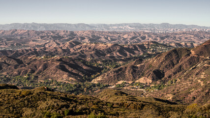 Santa Monica mountains, beautiful view