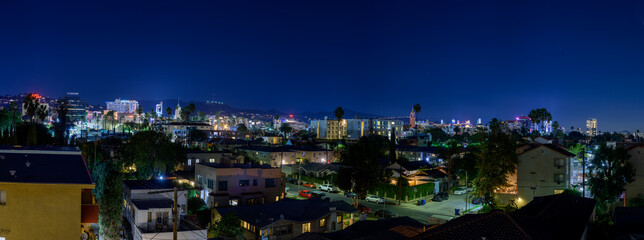 Hollywood panoramic view