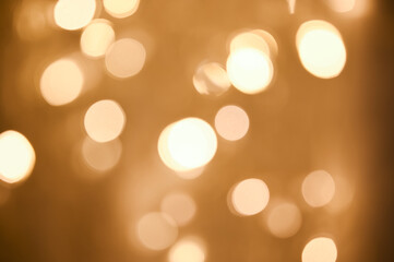 Background image of close up out of focus Christmas tree lights.Bokeh