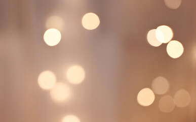 Background image of close up out of focus Christmas tree lights.Bokeh