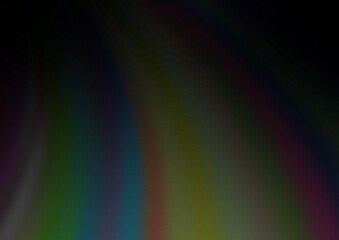 Dark Silver, Gray vector template with liquid shapes.