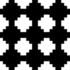 Fototapeta na wymiar Inca crosses seamless pattern. Ethnic ornament. Folk background. Geometric wallpaper. Grid image. Tribal motif. Ancient mosaic. Digital paper, web design, textile print, abstract. Vector artwork.