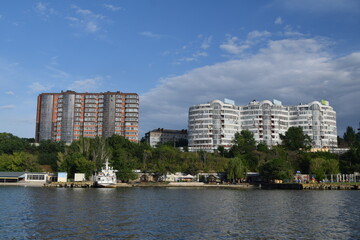 view of the city of the country from river