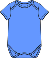 flat sketch clothes for baby girls.
