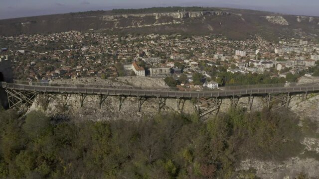 Aerial, Ovech Fortress, Bulgaria