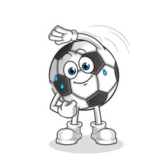 ball stretching character. cartoon mascot vector