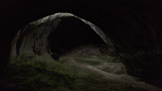 Aerial, Devetashka Cave, Bulgaria