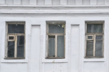 Fototapeta na wymiar Vintage Wall And Window Background.
