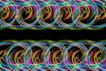 Fototapeta na wymiar Energy abstract wave motion glow effect