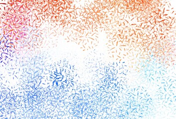 Light Brown vector background with stright stripes.