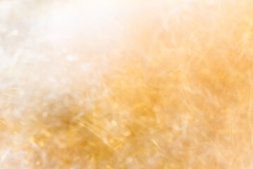 Christmas abstract golden and white background